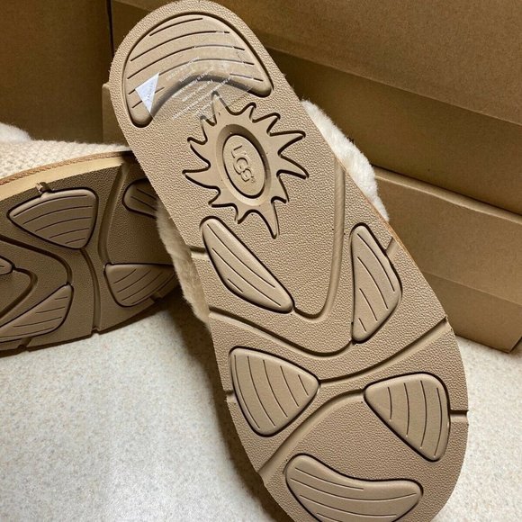 UGG COZY KNIT SHEARLING NEW SLIPPERS CREAM - Picture 8 of 8